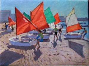 Red Sails, Royan, Frankrig af Andrew Macara
